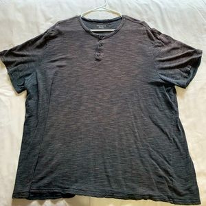 Men’s 2Xl Large Dress shirt/ Merona/ In great condition/ Color-Dark gray/